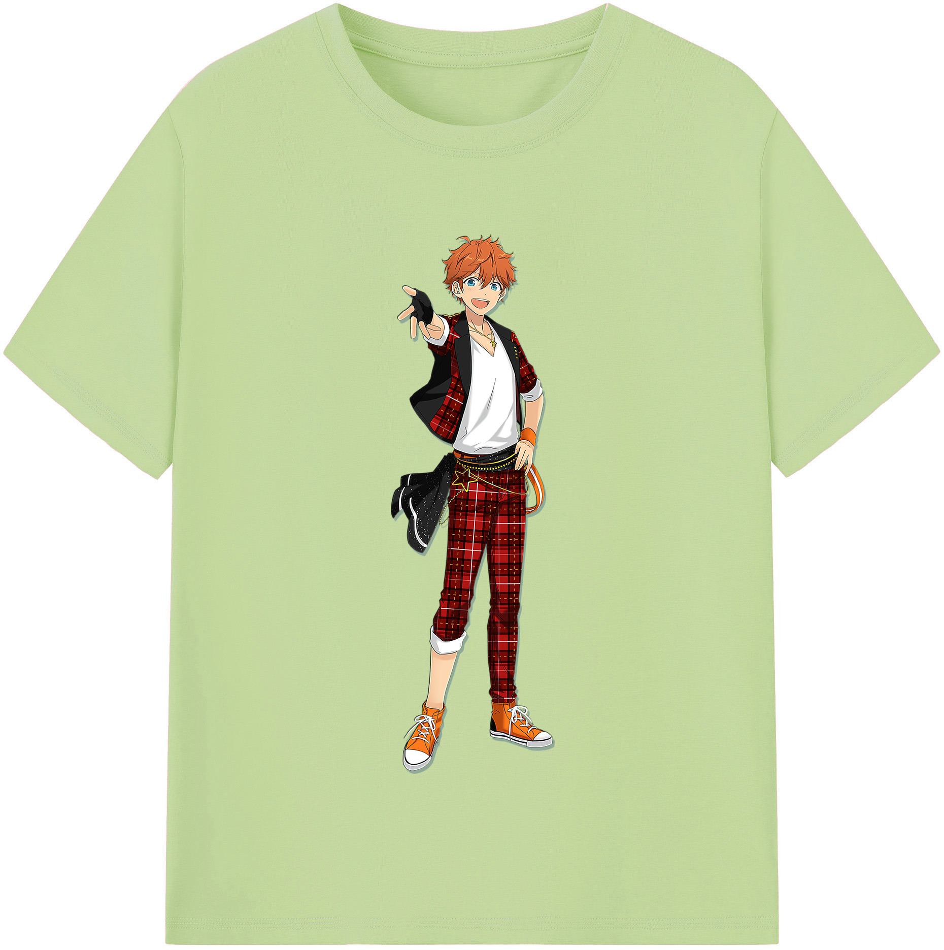 （画像用） あんさんぶるスターズ! Ensemble Stars 綿100％半袖Tシャツ（フロントプリント）